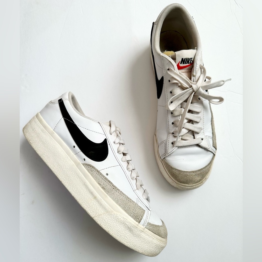 Nike blazer low platform sz 9